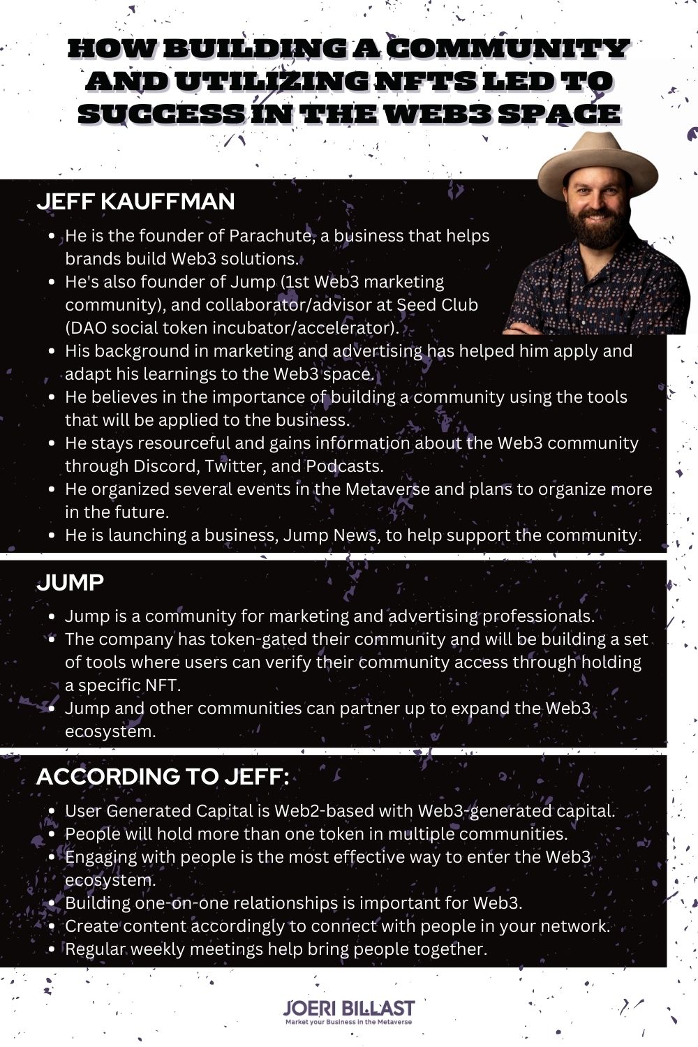 How Building a Community and Utilizing NFTs Led to Success in the Web3 Space – with Jeff Kaufmann