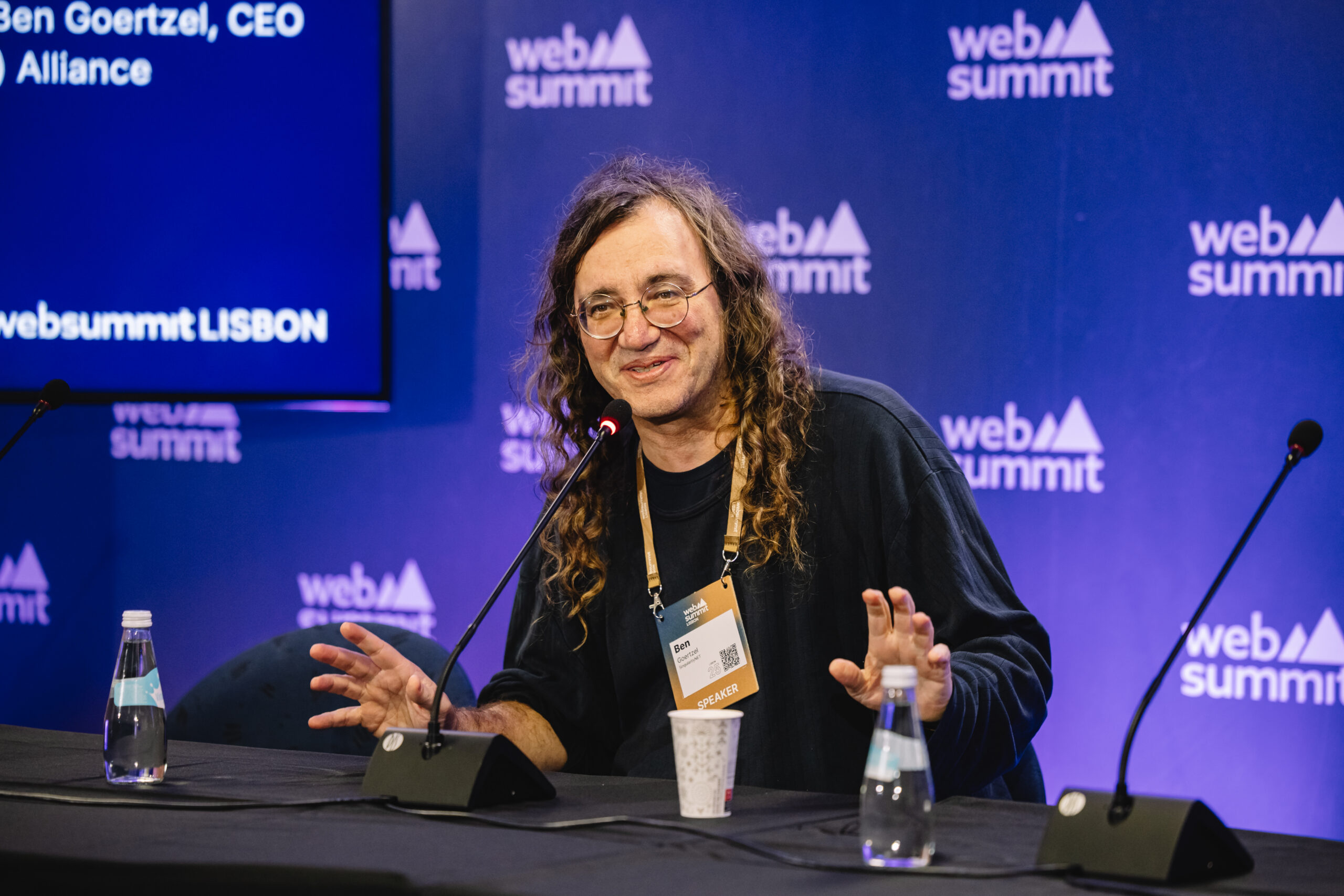 stage 2 - Press Conference Ben Goertzel, SingularityNET