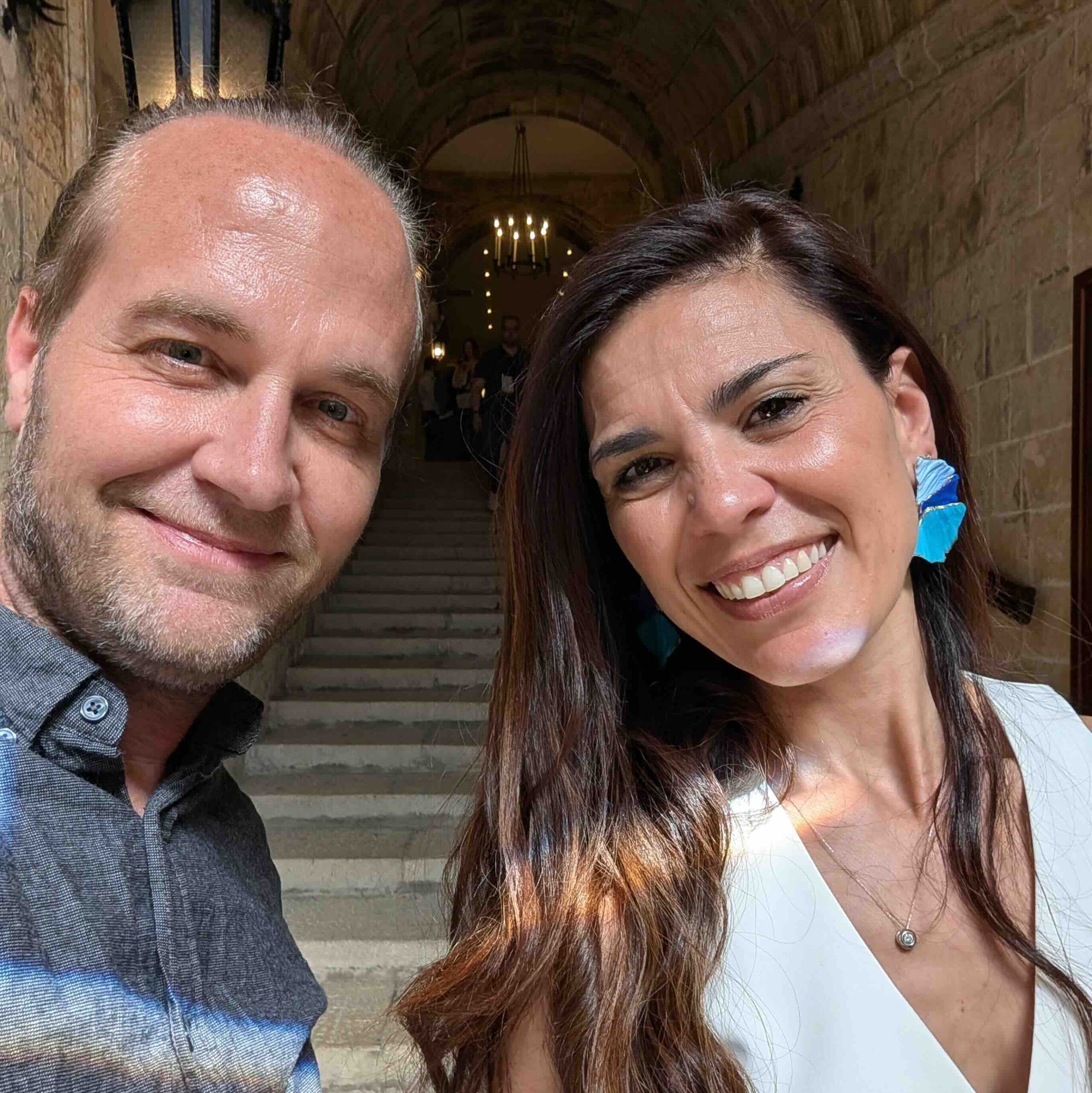 Joeri Billast and Valentina Diaco Joeri Billast and Valentina Diaco at the Mediterranean Conference Centre in Valletta, Malta