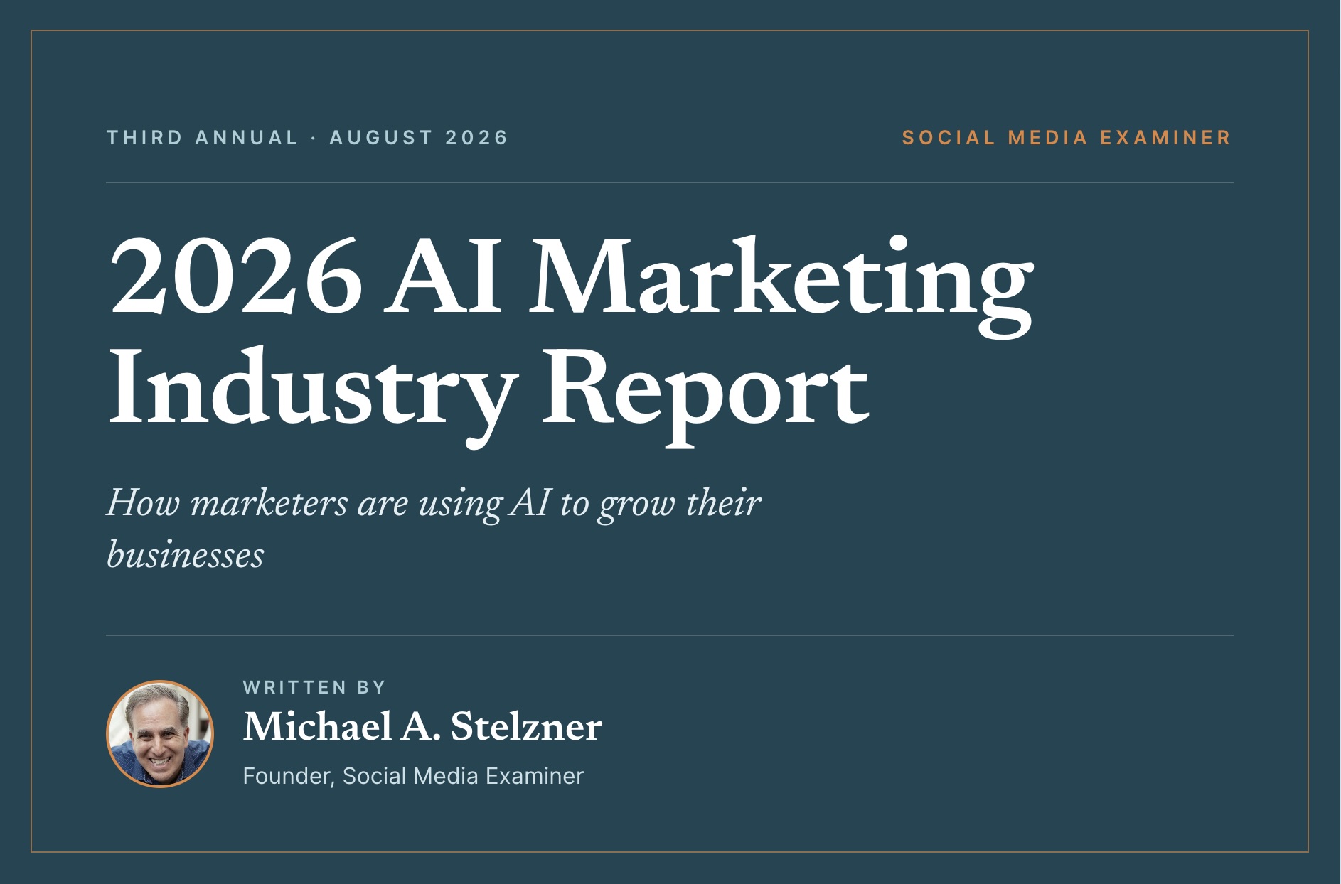 2026 AI Marketing Industry Report: 2026 AI Marketing
Industry Report
How marketers are using AI to grow their businesses
