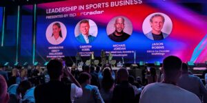 Michael Jordan at SBC Summit: Authenticity, Focus and the Future of Business Michael Jordan with Jason Robins and Carsten Koerl on stage at SBC Summit 2026 in Lisbon